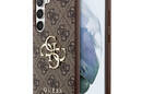Guess 4G Big Metal Logo - Etui Samsung Galaxy S24 (bršzowy) - zdjęcie 1