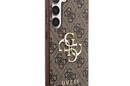 Guess 4G Big Metal Logo - Etui Samsung Galaxy S24 (bršzowy) - zdjęcie 4