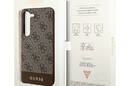 Guess 4G Bottom Stripe Metal Logo Collection - Etui Samsung Galaxy S24+ (bršzowy) - zdjęcie 8