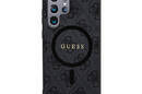 Guess 4G Collection Leather Metal Logo MagSafe - Etui Samsung Galaxy S24 Ultra (czarny) - zdjęcie 3