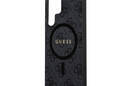 Guess 4G Collection Leather Metal Logo MagSafe - Etui Samsung Galaxy S24 Ultra (czarny) - zdjęcie 6