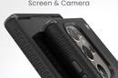 Speck Presidio2 Grip - Etui Samsung Galaxy S24 Ultra (Black/Slate Grey/White) - zdjęcie 5