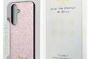 Guess Glitter Flakes Metal Logo Case - Etui Samsung Galaxy S24 (różowy) - zdjęcie 8