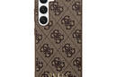 Guess 4G Metal Gold Logo - Etui Samsung Galaxy S24+ (bršzowy) - zdjęcie 3