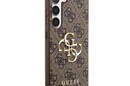 Guess 4G Big Metal Logo - Etui Samsung Galaxy S23 FE (bršzowy) - zdjęcie 4
