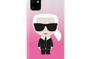 Karl Lagerfeld Ikonik - Etui Samsung Galaxy S20+ (pink) - zdjęcie 1