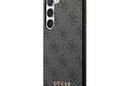 Guess 4G Metal Gold Logo - Etui Samsung Galaxy S24+ (czarny) - zdjęcie 2