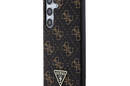 Guess 4G Triangle Metal Logo - Etui Samsung Galaxy S24 (czarny) - zdjęcie 2