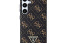 Guess 4G Triangle Metal Logo - Etui Samsung Galaxy S24 (czarny) - zdjęcie 3