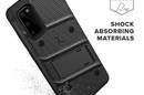 Zizo Bolt Cover - Pancerne etui Samsung Galaxy S20 oraz podstawka & uchwyt do paska (Black/Black) - zdjęcie 5