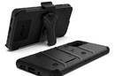 Zizo Bolt Cover - Pancerne etui Samsung Galaxy S20 oraz podstawka & uchwyt do paska (Black/Black) - zdjęcie 7