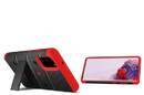 Zizo Bolt Cover - Pancerne etui Samsung Galaxy S20 oraz podstawka & uchwyt do paska (Black/Red) - zdjęcie 6