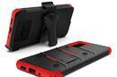 Zizo Bolt Cover - Pancerne etui Samsung Galaxy S20 oraz podstawka & uchwyt do paska (Black/Red) - zdjęcie 7