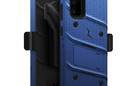 Zizo Bolt Cover - Pancerne etui Samsung Galaxy S20 oraz podstawka & uchwyt do paska (Blue/Black) - zdjęcie 2