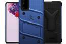 Zizo Bolt Cover - Pancerne etui Samsung Galaxy S20 oraz podstawka & uchwyt do paska (Blue/Black) - zdjęcie 3