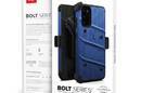 Zizo Bolt Cover - Pancerne etui Samsung Galaxy S20 oraz podstawka & uchwyt do paska (Blue/Black) - zdjęcie 8