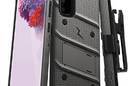 Zizo Bolt Cover - Pancerne etui Samsung Galaxy S20 oraz podstawka & uchwyt do paska (Gun Metal Gray) - zdjęcie 1