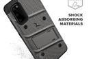 Zizo Bolt Cover - Pancerne etui Samsung Galaxy S20 oraz podstawka & uchwyt do paska (Gun Metal Gray) - zdjęcie 5