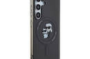 Karl Lagerfeld IML Karl & Choupette Glitter MagSafe - Etui Samsung Galaxy S24 (czarny) - zdjęcie 4
