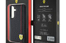 Ferrari Carbon Printed Line - Etui Samsung Galaxy S24 (czarny) - zdjęcie 8