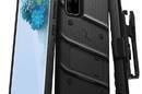 Zizo Bolt Cover - Pancerne etui Samsung Galaxy S20+ oraz podstawka & uchwyt do paska (Black/Black) - zdjęcie 1