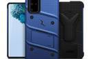 Zizo Bolt Cover - Pancerne etui Samsung Galaxy S20+ oraz podstawka & uchwyt do paska (Blue/Black) - zdjęcie 3