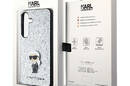 Karl Lagerfeld Fixed Glitter Ikonik Logo Metal Pin - Etui Samsung Galaxy S24 (srebrny) - zdjęcie 8
