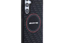 AMG Silicone Carbon Pattern MagSafe - Etui Samsung Galaxy S24 (czarny) - zdjęcie 4