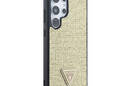 Guess Rhinestone Triangle - Etui Samsung Galaxy S24 Ultra (złoty) - zdjęcie 4