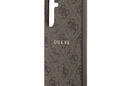 Guess 4G Collection Leather Metal Logo MagSafe - Etui Samsung Galaxy S24+ (bršzowy) - zdjęcie 6