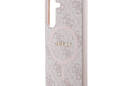 Guess 4G Collection Leather Metal Logo MagSafe - Etui Samsung Galaxy S24 (różowy) - zdjęcie 6