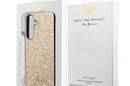 Guess Glitter Flakes Metal Logo Case - Etui Samsung Galaxy S24 (złoty) - zdjęcie 8