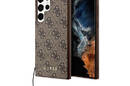 Guess 4G Charms Collection - Etui Samsung Galaxy S24 Ultra (bršzowy) - zdjęcie 1