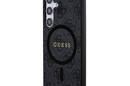 Guess 4G Collection Leather Metal Logo MagSafe - Etui Samsung Galaxy S24+ (czarny) - zdjęcie 2