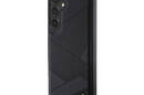BMW Signature Leather Crossing Lines Pattern - Etui Samsung Galaxy S24+ (czarny) - zdjęcie 2