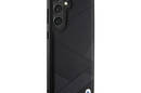 BMW Signature Leather Crossing Lines Pattern - Etui Samsung Galaxy S24+ (czarny) - zdjęcie 4