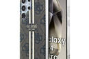 Guess IML 4G Gold Stripe - Etui Samsung Galaxy S24 Ultra (bršzowy) - zdjęcie 1