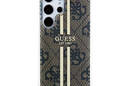 Guess IML 4G Gold Stripe - Etui Samsung Galaxy S24 Ultra (bršzowy) - zdjęcie 3