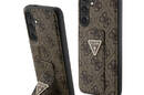 Guess Grip Stand 4G Triangle Strass Logo - Etui Samsung Galaxy S24 (bršzowy) - zdjęcie 1