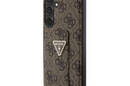 Guess Grip Stand 4G Triangle Strass Logo - Etui Samsung Galaxy S24 (bršzowy) - zdjęcie 2