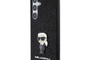 Karl Lagerfeld Fixed Glitter Ikonik Logo Metal Pin - Etui Samsung Galaxy S24 (czarny) - zdjęcie 2