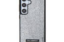 Karl Lagerfeld Rhinestone Metal Logo - Etui Samsung Galaxy S24 (srebrny) - zdjęcie 3