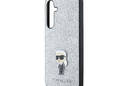 Karl Lagerfeld Fixed Glitter Ikonik Logo Metal Pin - Etui Samsung Galaxy A35 5G (srebrny) - zdjęcie 6