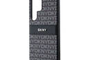 DKNY Leather Mono Stripe & Metal Logo - Etui Samsung Galaxy S24 Ultra (czarny) - zdjęcie 6