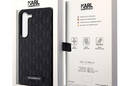 Karl Lagerfeld Saffiano Monogram Metal Logo - Etui Samsung Galaxy S24+ (czarny) - zdjęcie 8