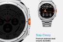 Spigen Modern Fit Band - Bransoleta do Samsung Galaxy Watch Ultra 47 mm (Srebrny) - zdjęcie 10