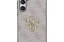 Guess 4G Big Metal Logo - Etui Samsung Galaxy S24 FE (różowy) - zdjęcie 3