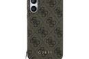 Guess 4G Charms Collection - Etui Samsung Galaxy S24 FE (brazowy) - zdjęcie 2