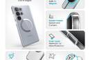 Speck Presidio Perfect-Clear Magnet - Etui Samsung Galaxy S25 Ultra MagSafe (Clear / Chrome Finish / Serene Silver) - zdjęcie 7