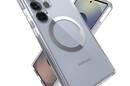 Speck Presidio Perfect-Clear Magnet - Etui Samsung Galaxy S25 Ultra MagSafe (Clear / Chrome Finish / Serene Silver) - zdjęcie 8